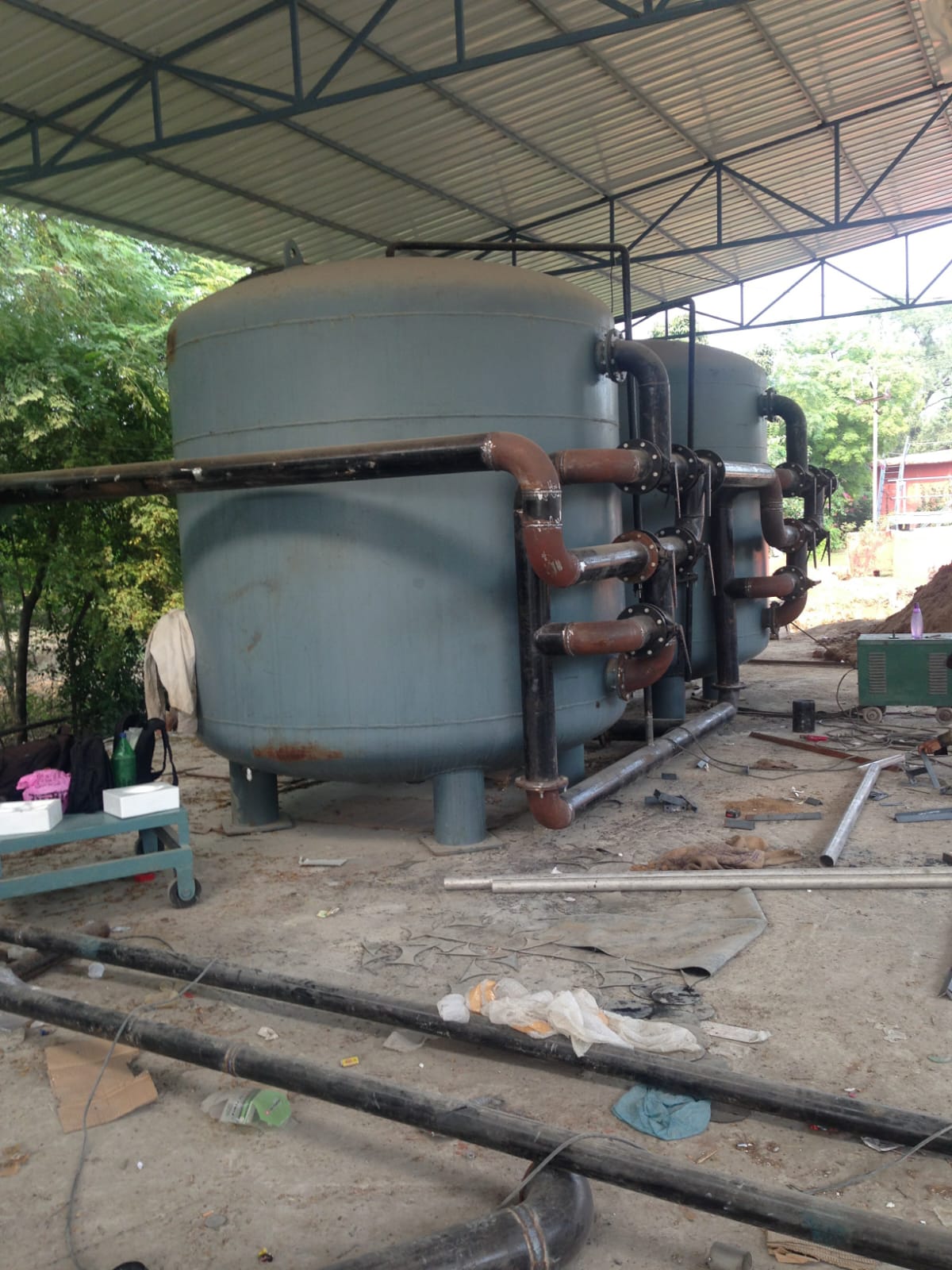 Industrial Pressure Vessels & Filtration Tanks